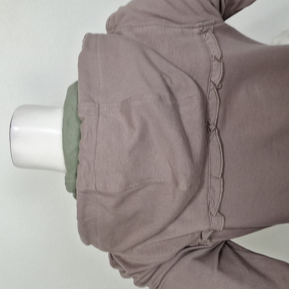 Sanctuary Purple Button Front Ruffle Gorpcore Str… - image 6